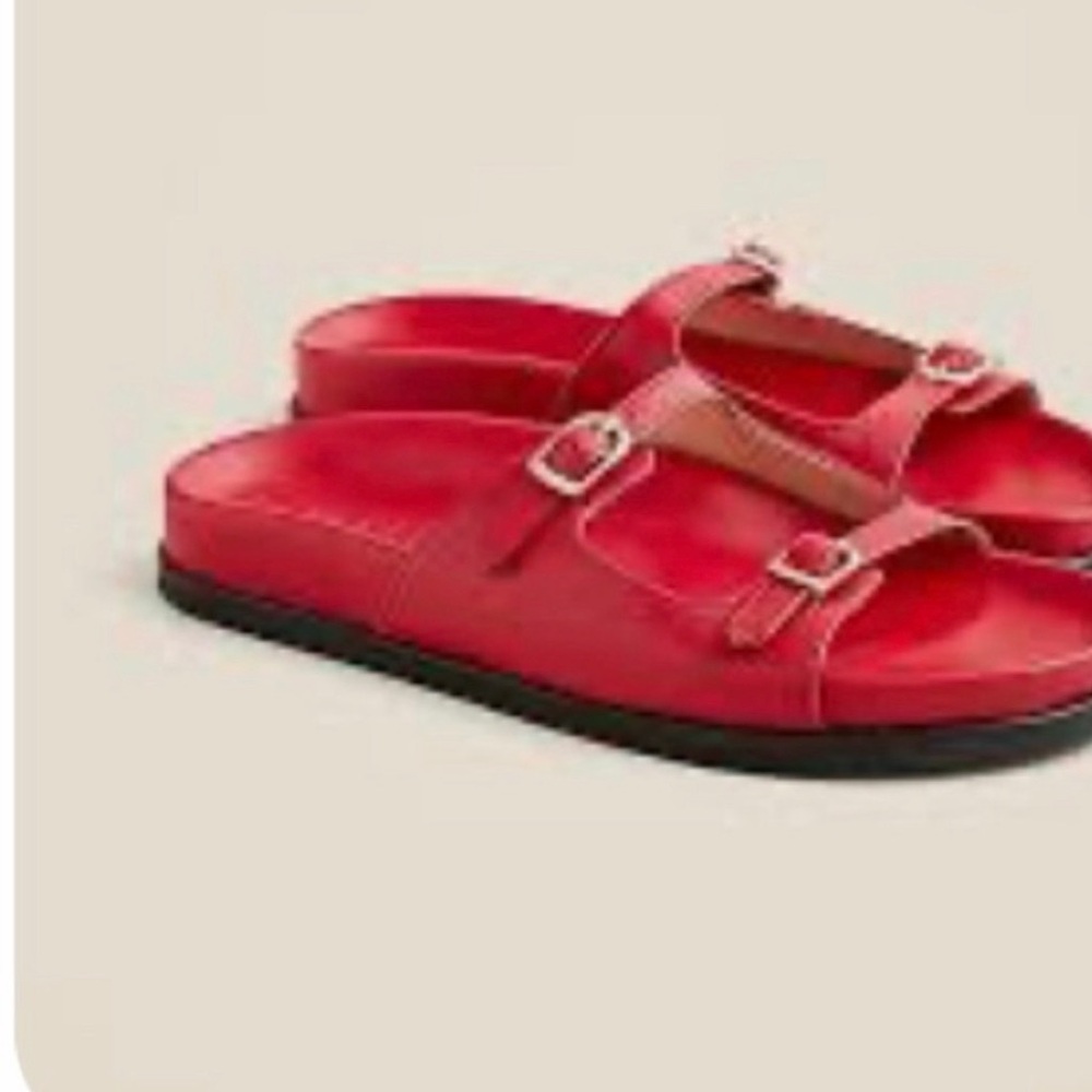 J. Crew Colbie Buckle Sandals NWT